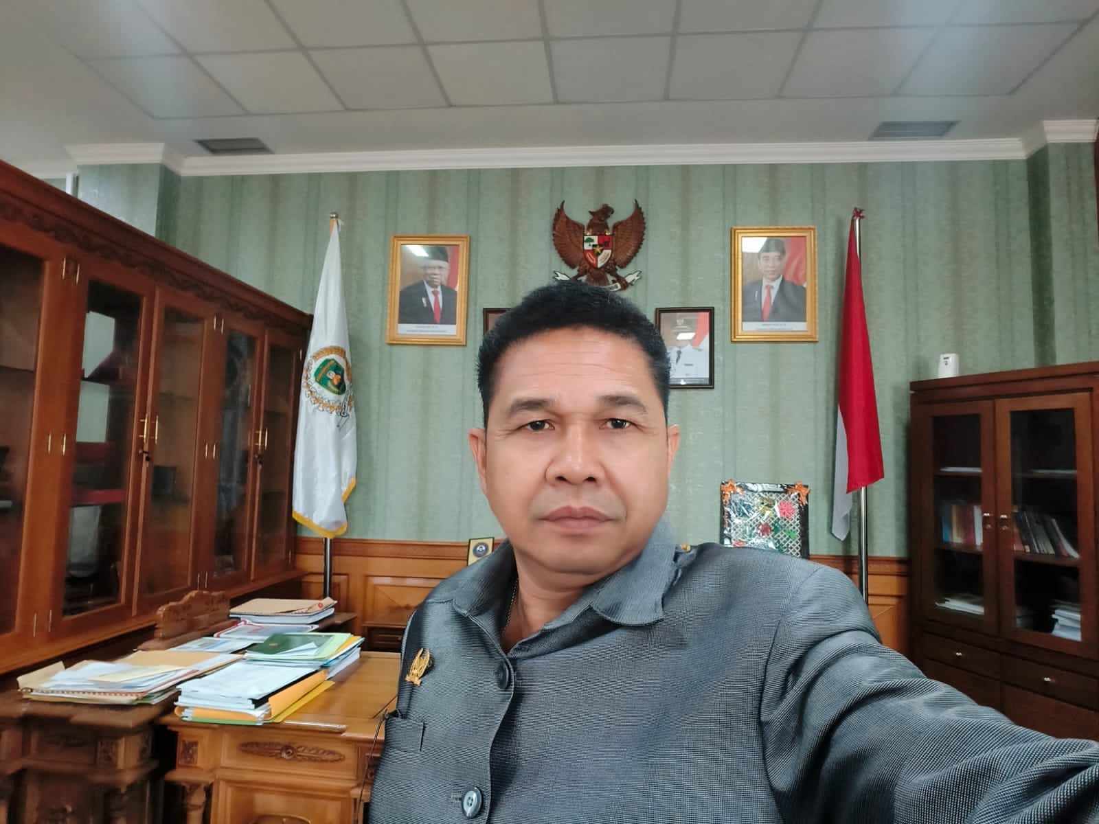 Ketua Dewan Perwakilan Rakyat Daerah (DPRD) Kabupaten Kutai Timur (Kutim) Joni.