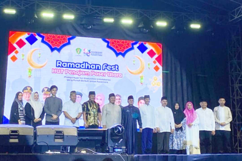 Ramadan Fest 2025 yang berlangsung sejak 13 Maret di kompleks Islamic Center Penajam Paser Utara (PPU) resmi ditutup pada Minggu (16/3) malam.