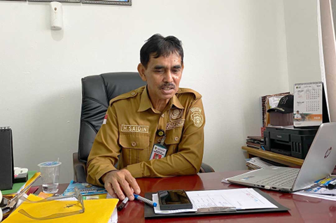 Kepala Dinsos PPU, Saidin.