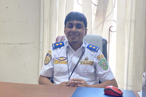 Sekretaris Dishub PPU, Andy Sunra Satriadi Sumaryo.