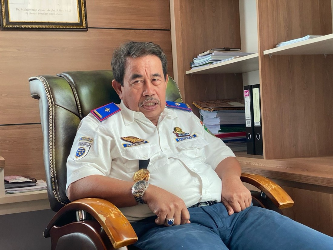 Kepala Dinas Perhubungan (Dishub) PPU, Alimuddin