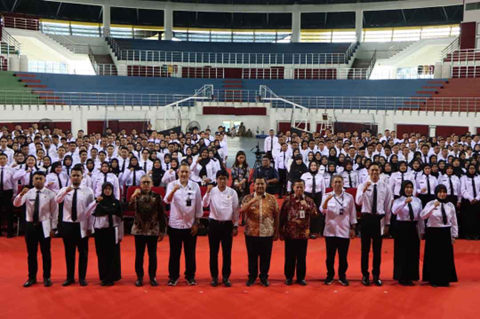 Bupati Mudyat Lantik CPNS dan PPPK, Dorong ASN Baru Tunjukkan Etos Kerja Tinggi