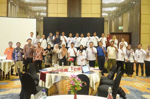 Pendampingan Cascading RPJMD 2025–2029 yang berlangsung di Hotel Novotel Balikpapan