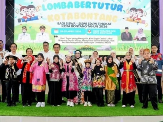 Lomba Bertutur Dinilai Jadi Sarana Strategis Bangun Literasi Anak di Bontang