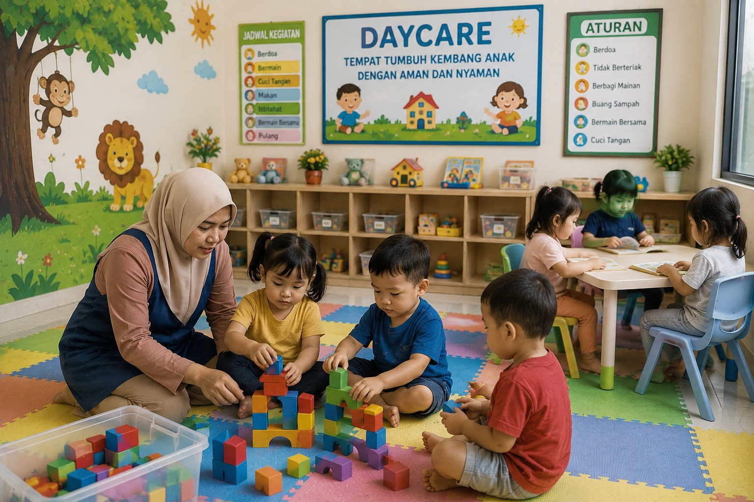 Ilustrasi Daycare