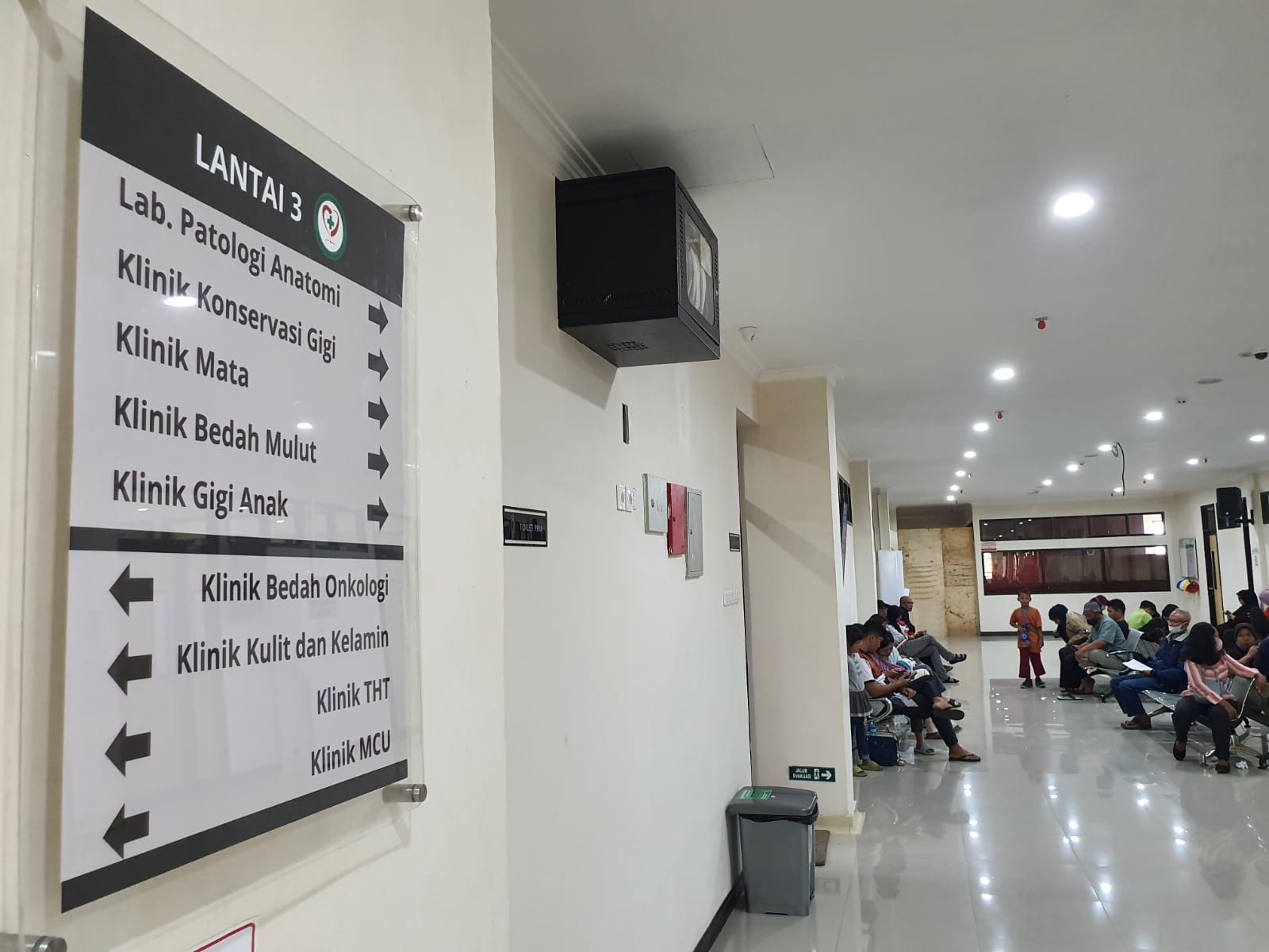 Fasilitas kesehatan.
