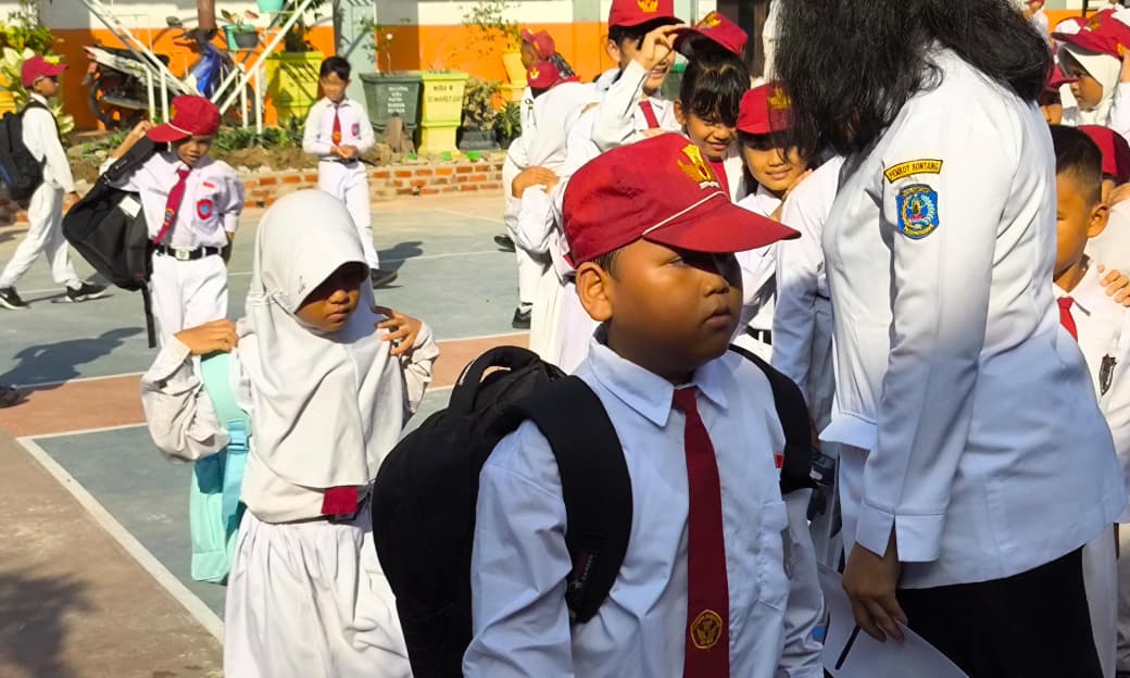 Ilustrasi siswa.
