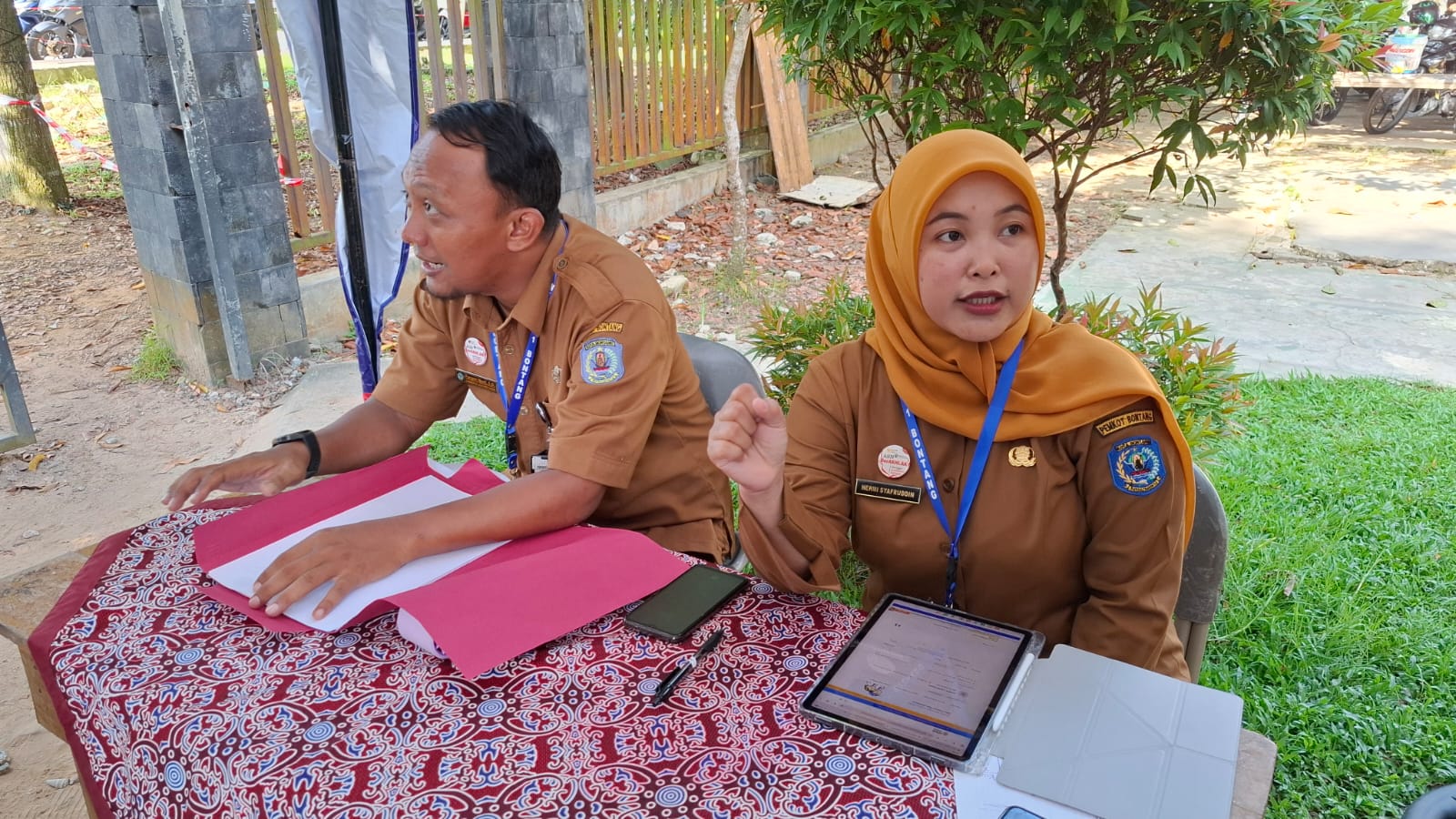 Humas Panitia SPMB SMP Negeri 1 Bontang, Hermi