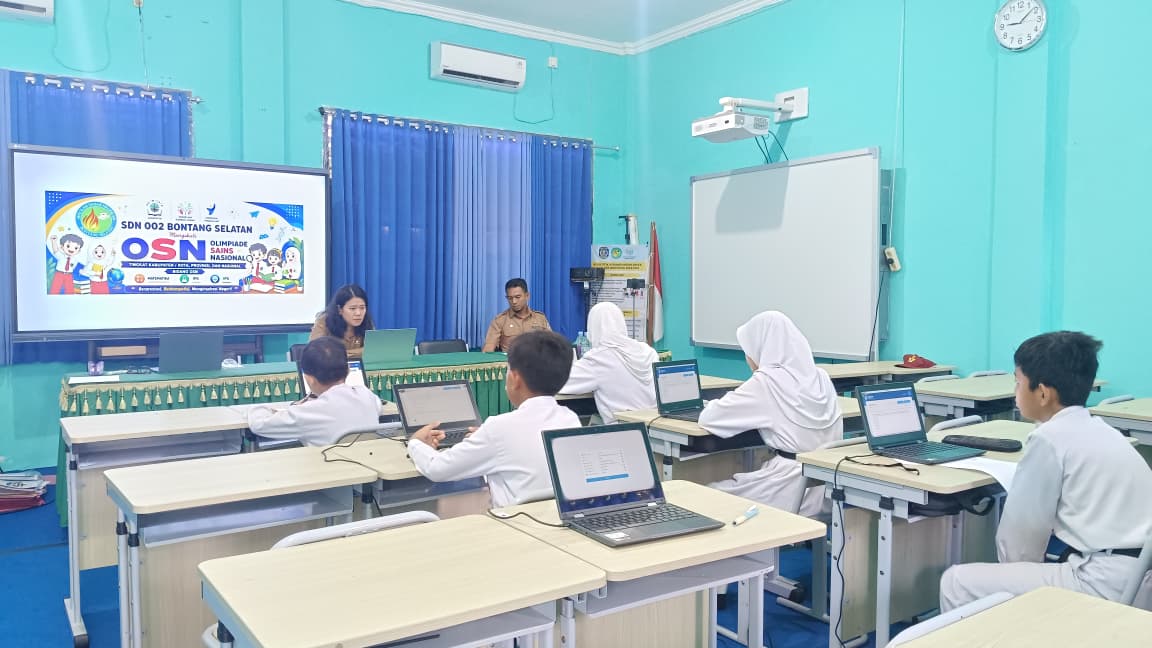 Proses belajar mengajar di SD YPVDP