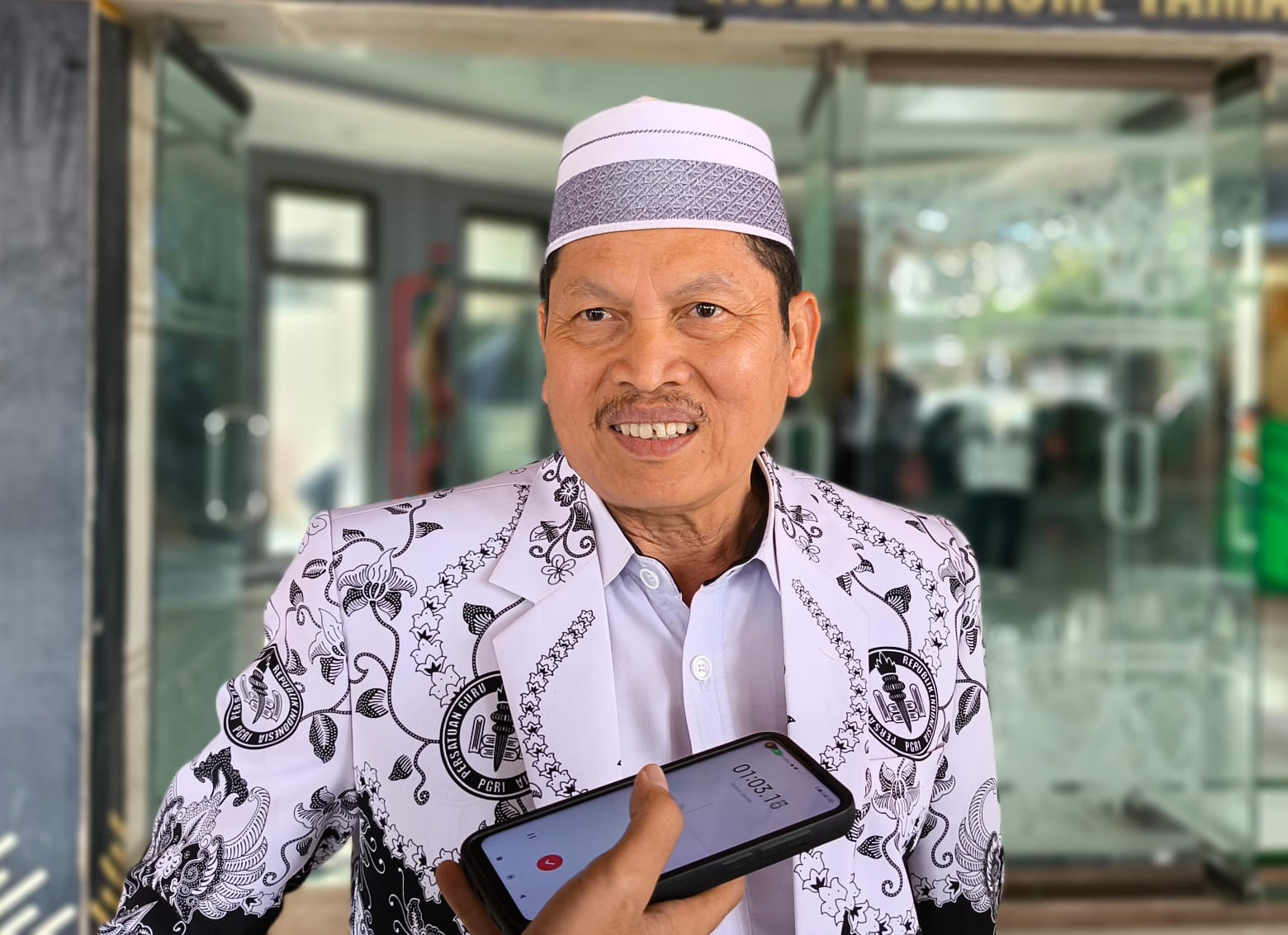 Sekretaris Disdikbud Kota Bontang, Saparuddin.